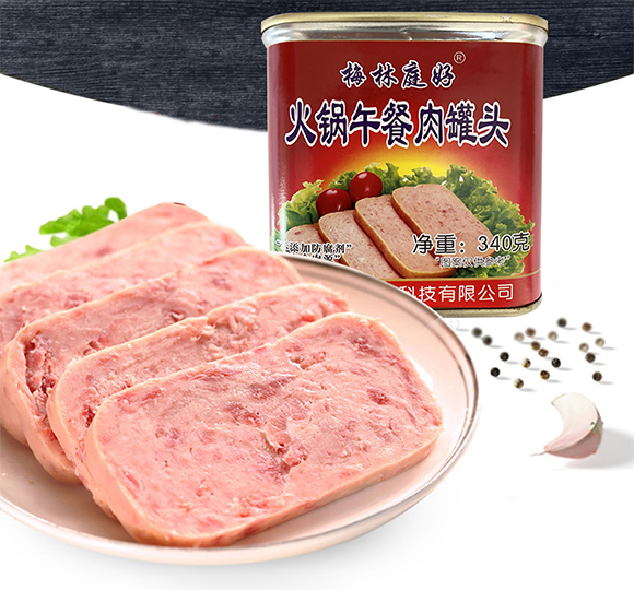 梅林庭好火鍋午餐肉罐頭340g