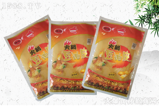 帥鳴火鍋豆油皮,金黃油亮,好品質(zhì)看得見!