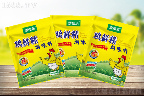 添佳樂雞鮮精調(diào)味料,天然調(diào)味,綠色提鮮!