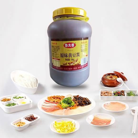魯久香-原味黃豆醬6kg